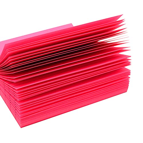 Kozerite (8 Pack) Lined Sticky Notes 4x4 Bright Stickies Colorful Super Sticking Power Memo Pads, 8 Colors, Strong Adhesive - Image 3