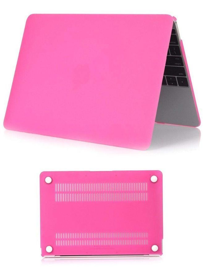 NIBEMINENT Rubberized Hard Shell Case Cover For Apple MacBook Air Pink  - Image 4