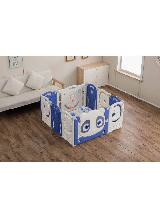 Rainbow Toys RBW TOYS Kids Colorful Sweet Baby Playpen Plastic Children Play Fence indoor playground for home play yard - Image 4