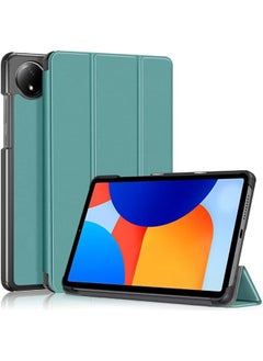 Case For Xiaomi Redmi Pad Se 8.7 4G Stand Feature Ultra Thin Smart Cover With Auto Sleep Wake Pu And Pc Anti Scratch Protective Case For Redmi Pad Se 8.7 4G Green