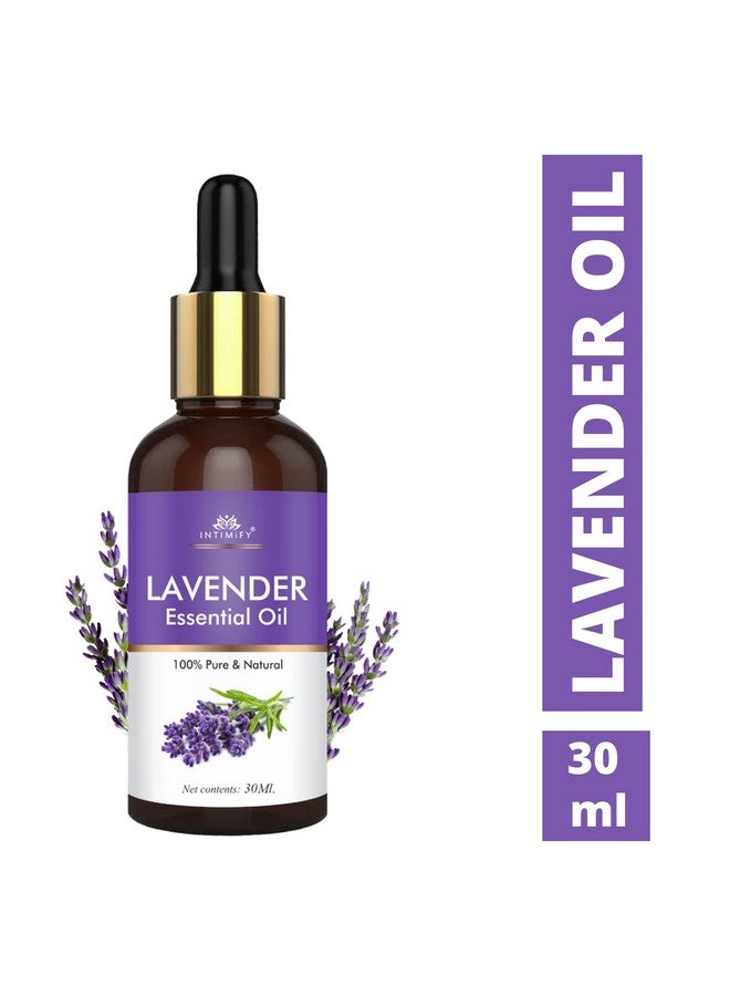 INTIMIFY زيت اللافندر الأساسي INTIMIFY لنمو الشعر، العناية بالبشرة، الوجه والعلاج بالروائح للرجال والنساء 30 مل (عبوة من 1) - Image 2