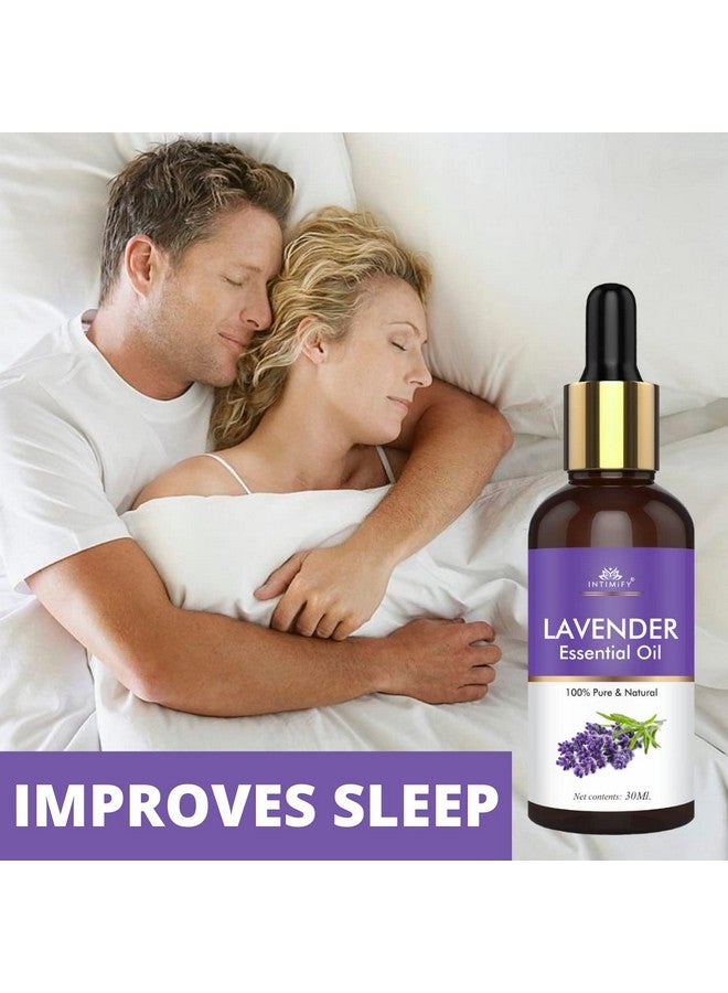 INTIMIFY زيت اللافندر الأساسي INTIMIFY لنمو الشعر، العناية بالبشرة، الوجه والعلاج بالروائح للرجال والنساء 30 مل (عبوة من 1) - Image 5