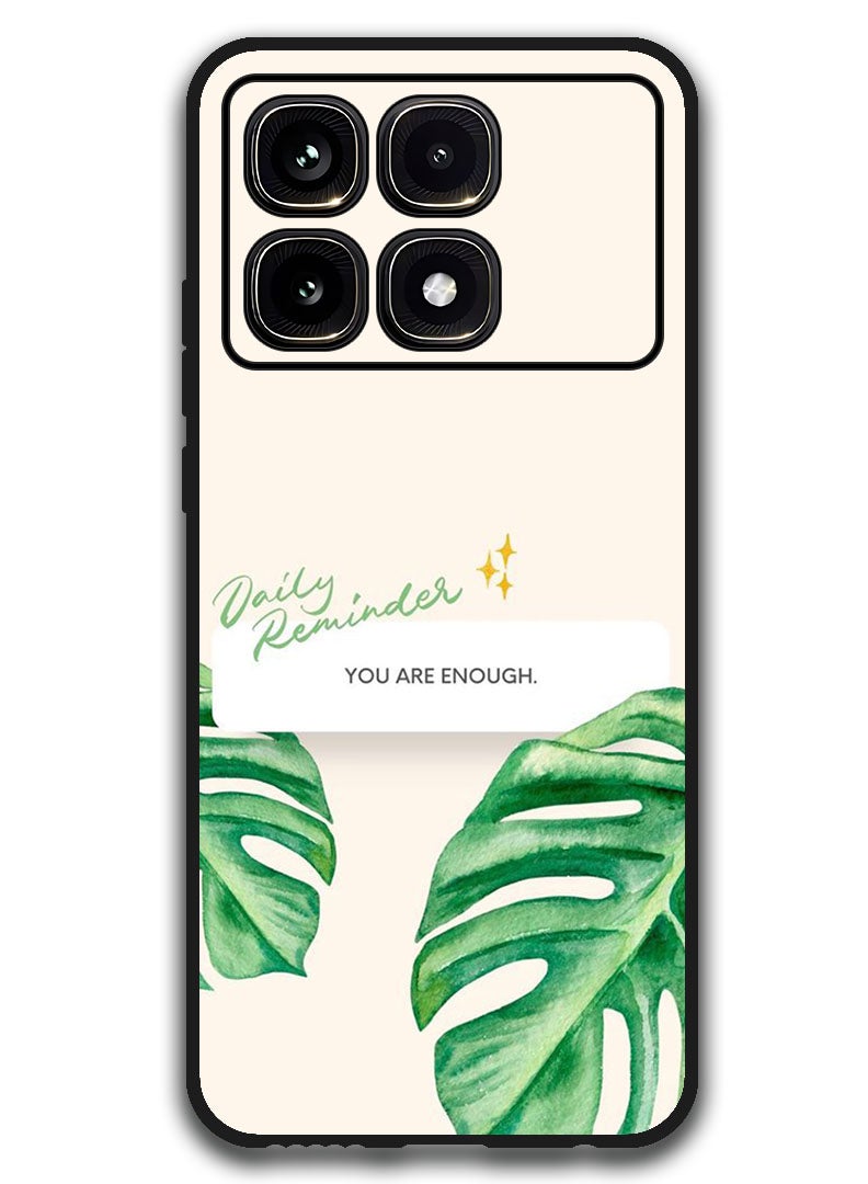 Theodor Protective Case Anti Scratch Shock Proof Bumper Cover For Xiaomi Redmi K70 Ultra Daily reminder - Image 1