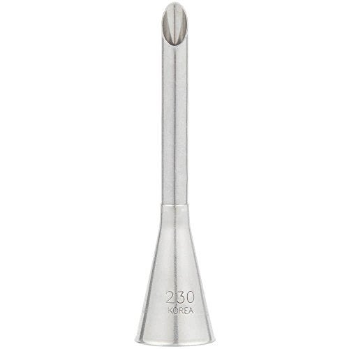 Ateco أداة أتيكو 230 2 7/8" لتزيين المعجنات المعدنية - رائعة لملء الدونات، الكب كيك، الإكلير، والمعجنات الأخرى - Image 2