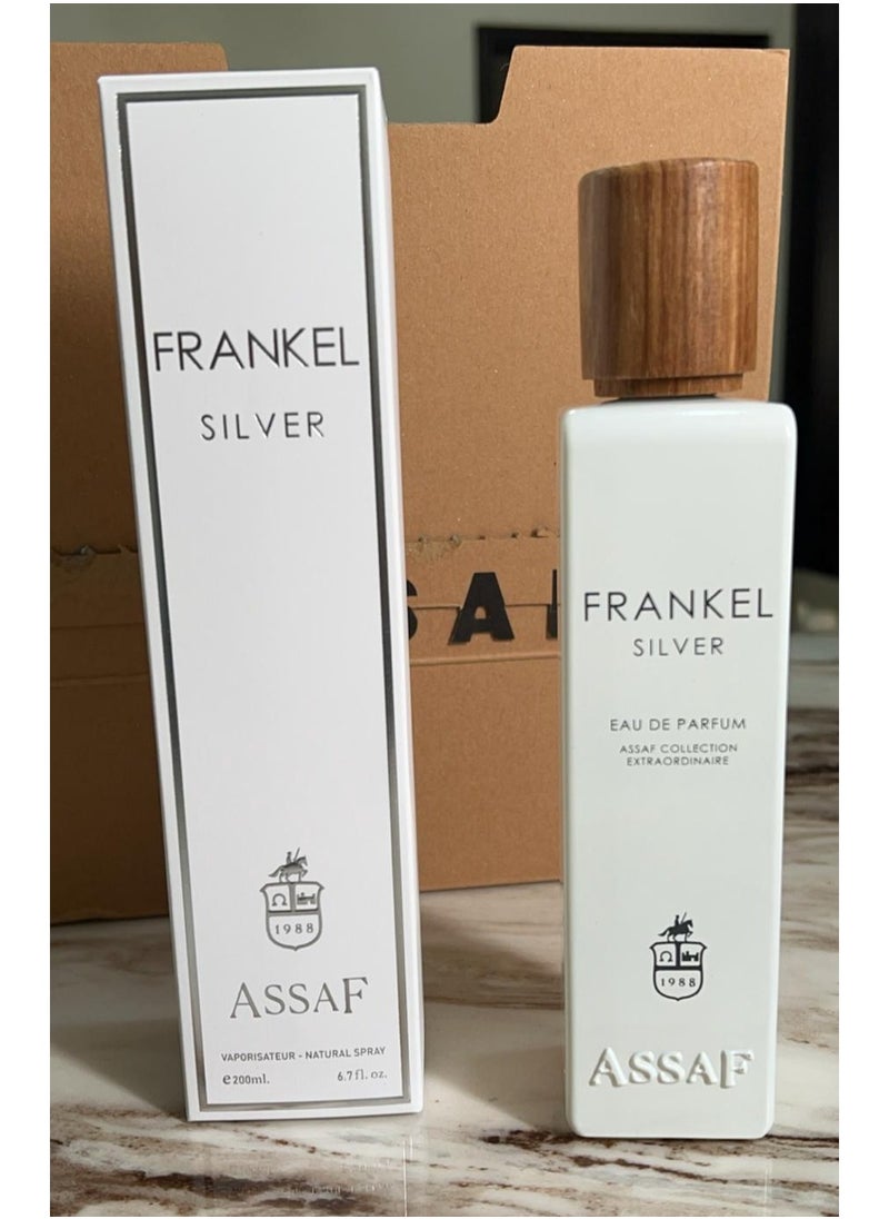 ASSAF Frankel Silver perfume from Assaf 200 ml  - Image 1