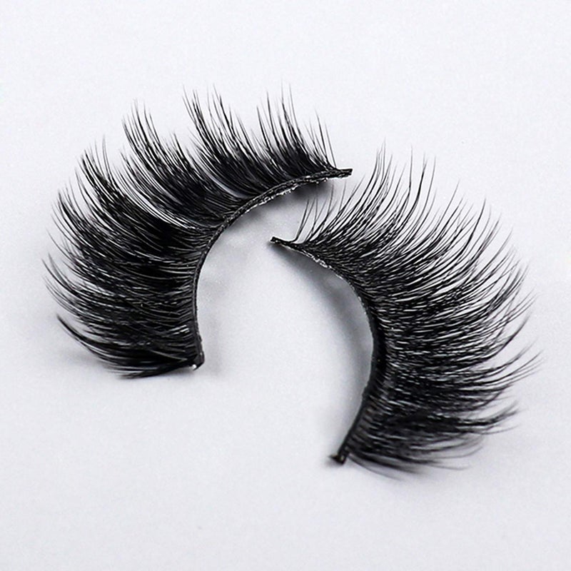 AROIC 30 Pairs False Eyelashes Kit - 3D 6D Volume Wispy Lashes with 6 Styles, Soft Lightweight Natural Look, Reusable Handmade Fluffy Lashes for Women Girls(Everyday/Cat Eye/Mink Effect/Party) - Image 4