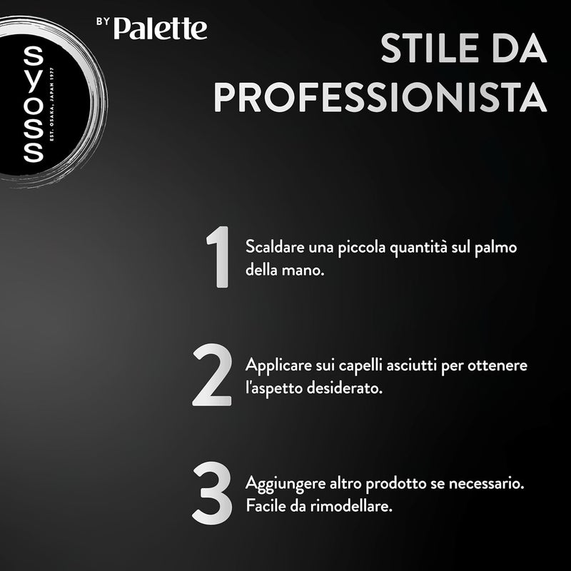 SYOSS Invisible Paste 100 ml, Hair Wax 3-in-1 Styling, Protection, Strength, Hair Paste with Vitamin Complex, Pomade for a Natural Finishing Touch and Long-Lasting Hold 3 - Image 5
