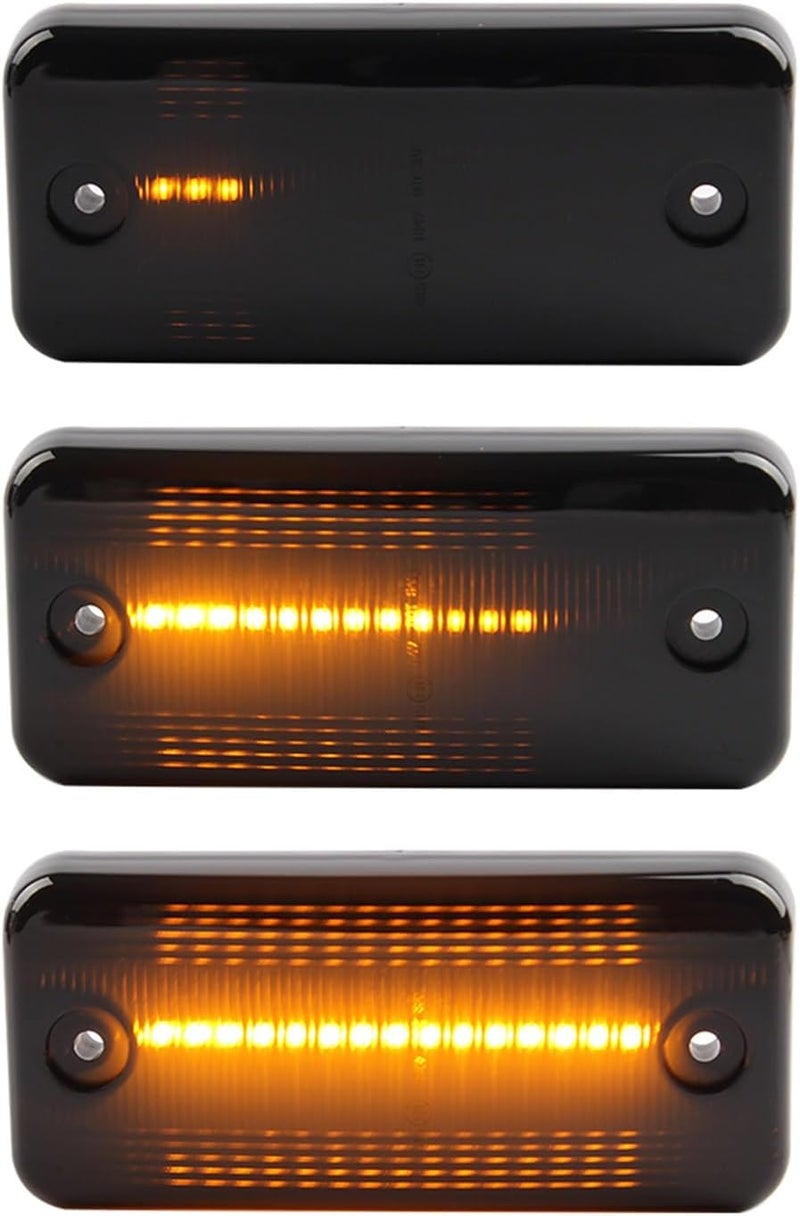 Vuzmode Dynamic Turn Signal Lights - 2Pcs Side Marker Lamps - Image 4