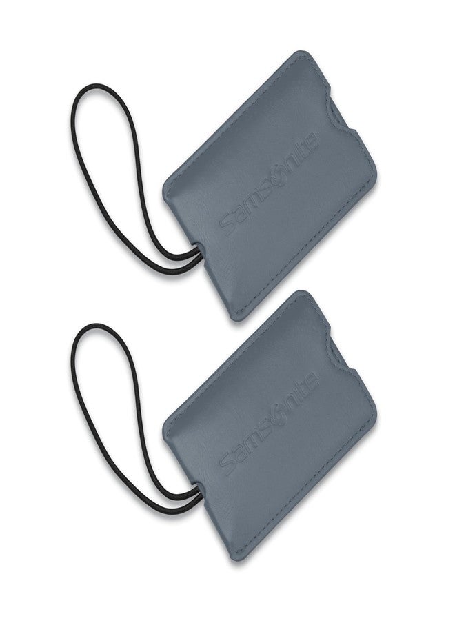 Samsonite 2-Pack Vinyl ID Tags, State Blue - Image 1
