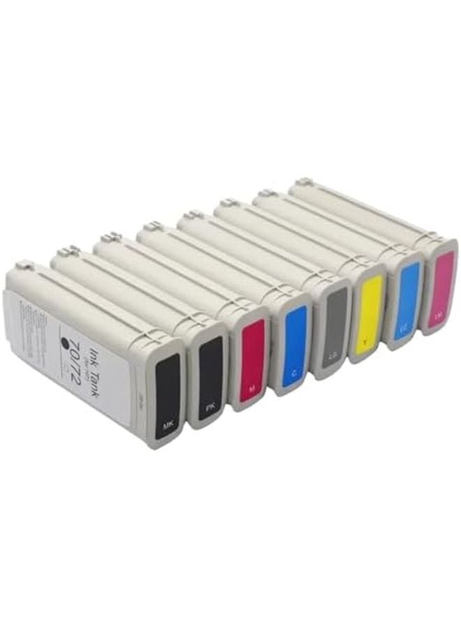 70 MK Pigment Ink Cartridge Compatible with HP Designjet Z2100 Z3100 Z3200 Z5200 Z5400 Printers - Image 1