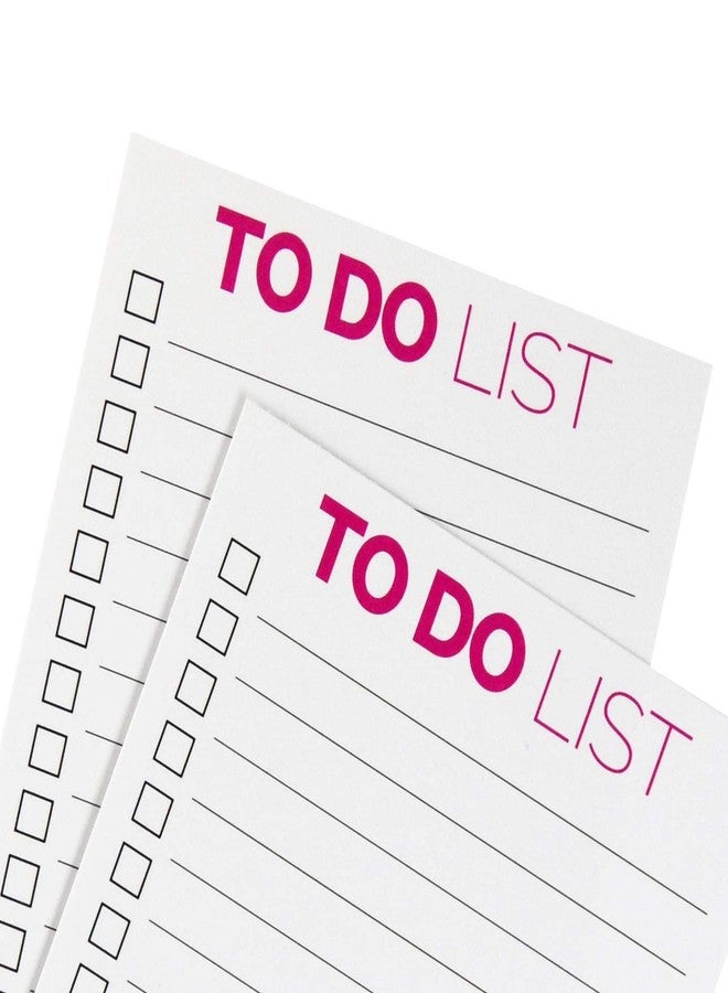 Home Advantage Vertical Index Card To Do Checklist (Pink, 3x5) - Image 3