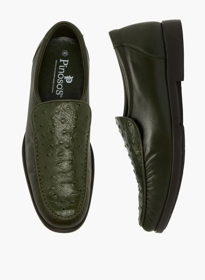 Pinosos  Men Genuine Leather Slip-On Loafers for Men | Best Price UAE