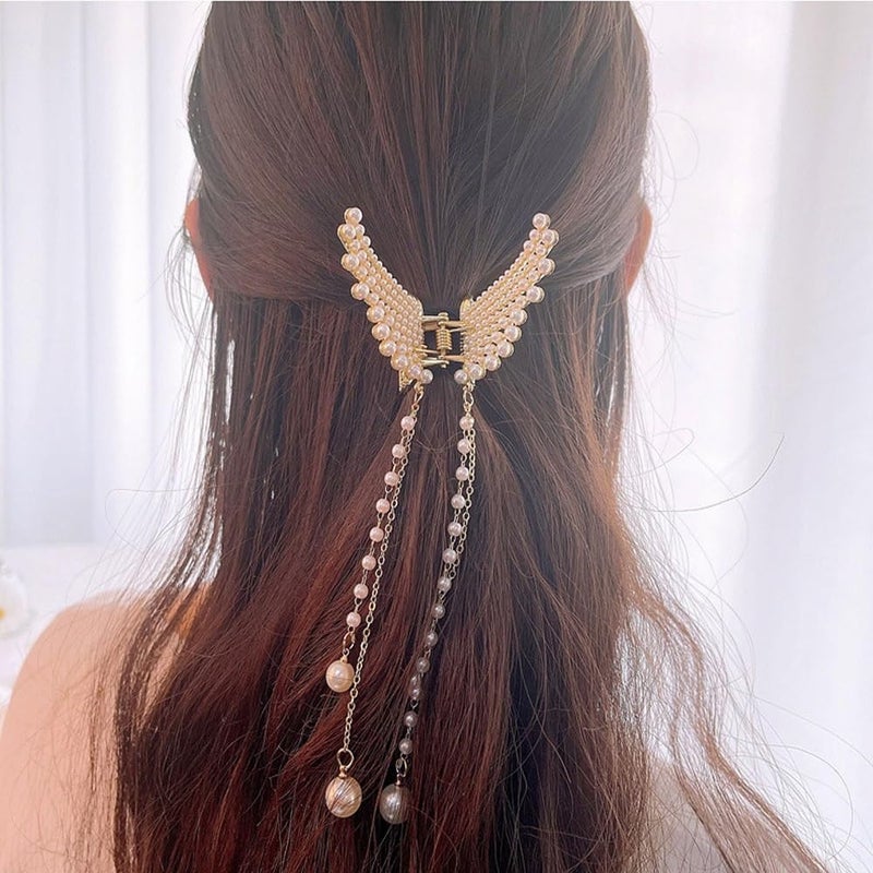 RAGYULA Butterfly Hair Clip Hair Clips for Women Hair Clips for Girls Claw Clip for women and girl 1 hair clip - Image 1