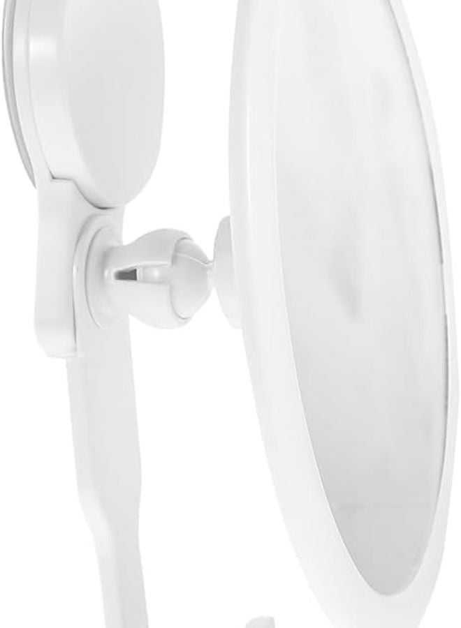 Wall Mounted Makeup Mirror Adhesive for Bathroom Bedroom and Entryway Storage - Image 2