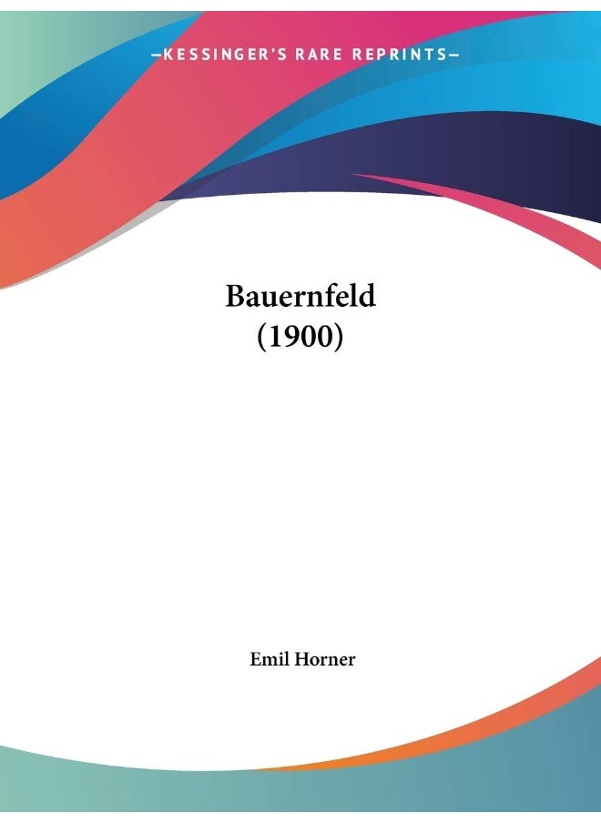 Bauernfeld (1900) 
