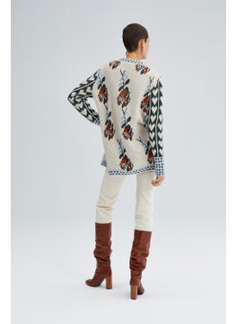 Touche Patterned Knitwear Sweater  - Image 4