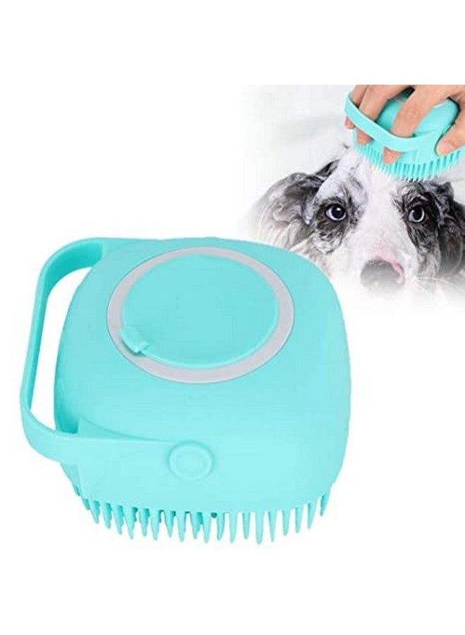 فرشاة العناية بالكلاب - فرشاة استحمام شامبو للحيوانات الأليفة - فرشاة تدليك مهدئة - موزع شامبو للكلاب والقطط - العناية بالاستحمام - Image 1