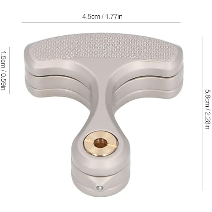 Jiawu Fidget Slider, 3 Layer Metal Push Card Fidget Clicker, Magnetic Metal Fidget Toys, Helps Relieve ADHD/Anxiety/Stress, Office Desk Toys for Boyfriend and Father (Silver) - Image 2