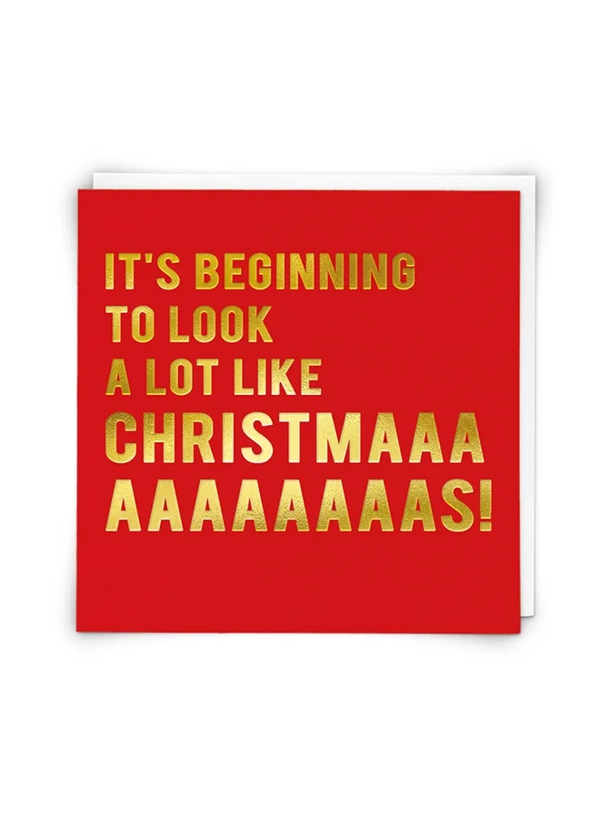 Share the Love Look A lot like Christmas Greeting Card