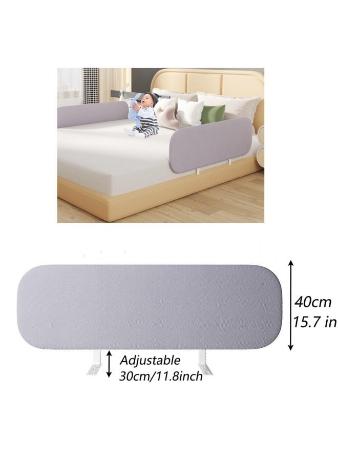 GGEROU 1-Piece Crib Rails Guard, Foldable Bed Rail Guard for Toddler,Extra Long Bed Rails,Universal Baby & Children Rail,Upgrade Reinforced Safety Fence Protector for Cribs - Image 2