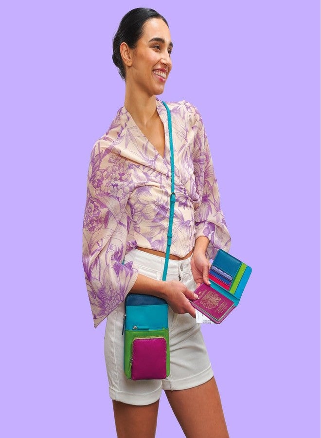 mywalit Leather Travel Passport Cover | Liguria | 3 Cards, Notes And Transparent Passport Section - Image 4