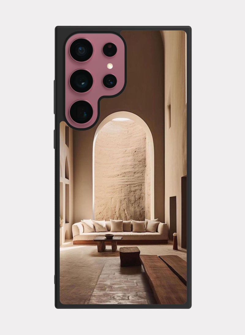 PXLAAT Samsung Galaxy S22 Ultra case cover Heritage Interior Design - Image 1