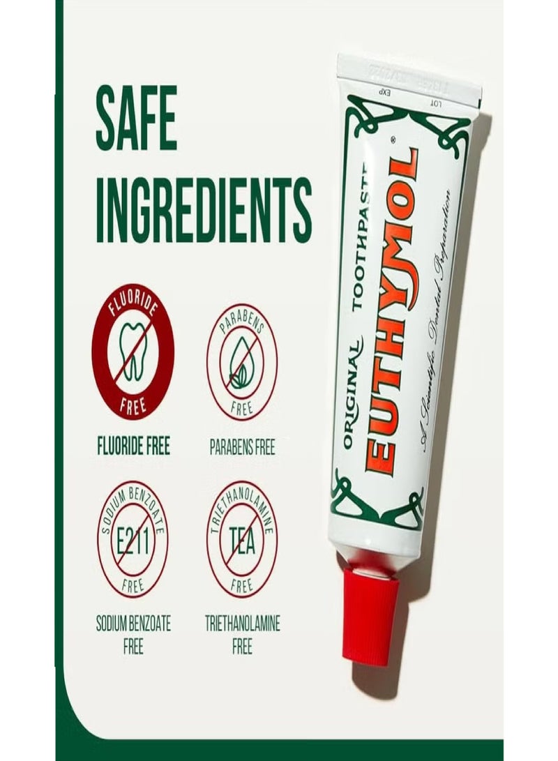 Euthymol Original Toothpaste 75ml - Image 3