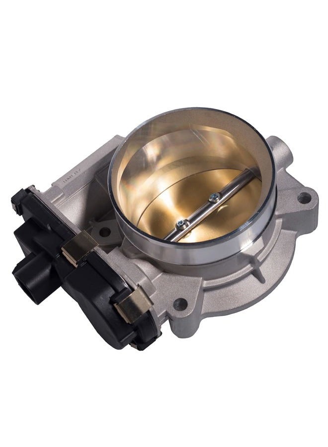 AUQDD Fuel Injection Throttle Body (87MM,For Truck V8) Fit For 2009-2014 Cadillac CTS Escalade/Chevy Avalanche Express Silverado Tahoe/GMC Savana Sierra Yukon 1500 H3 H3T (Replace # 12629992 TB1032) - Image 1