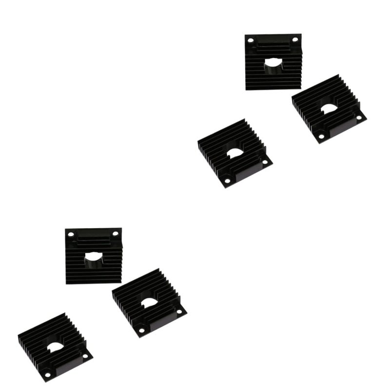 2 Pcs Aluminum Heatsink Radiator PCB Cooling Plate Heat Dissipation Printer Parts - Image 1