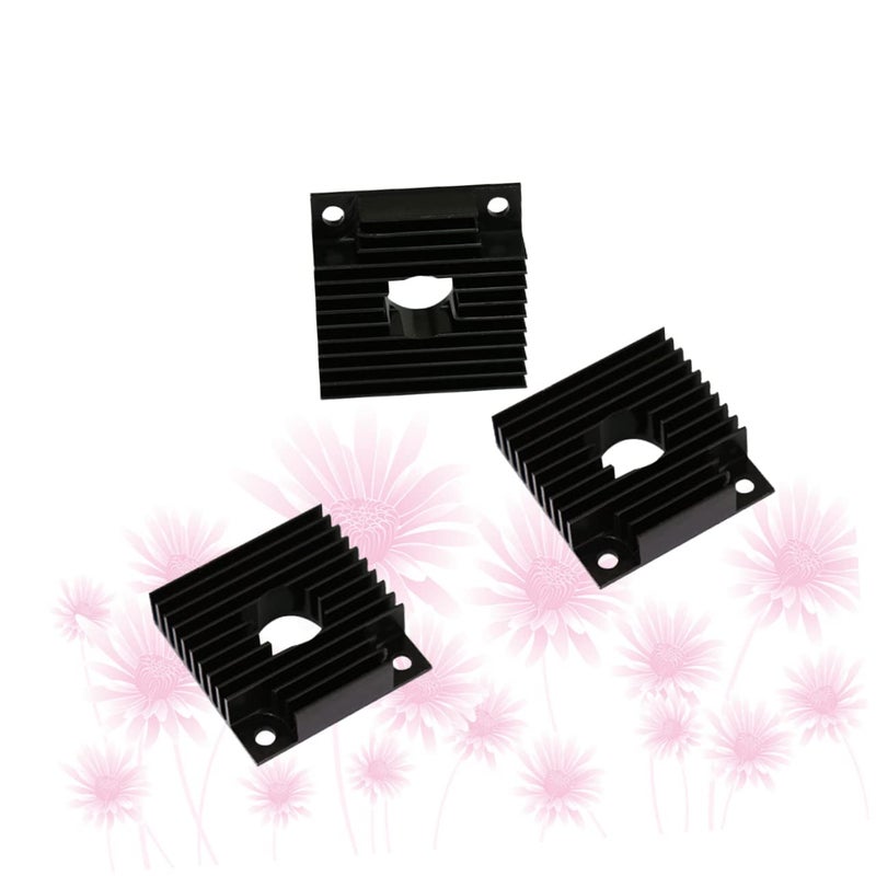 2 Pcs Aluminum Heatsink Radiator PCB Cooling Plate Heat Dissipation Printer Parts - Image 3