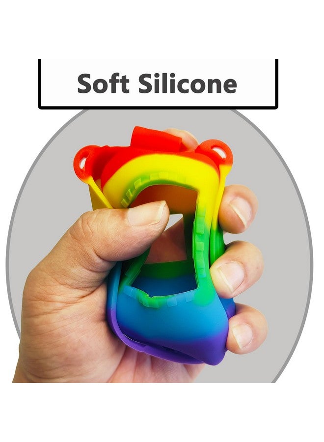 JCHPINE Silicone Cover Case for Bitzee Interactive Toy Digital Pet and Case, Protective Skin Sleeve for Bitzee Virtual Electronic Pets Accessories (for Original 15 Animals) (Multicolor) - Image 4