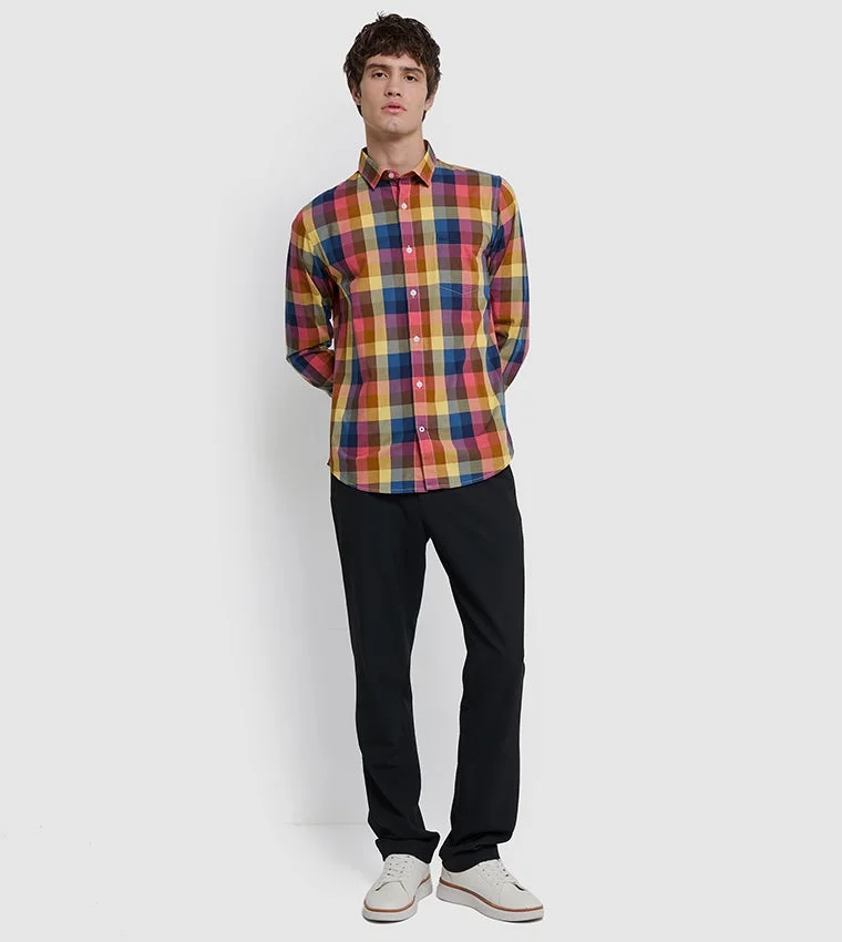 Ben Sherman  Ben Sherman Men's Long Sleeve Check Shirts for Men | Best Price UAE