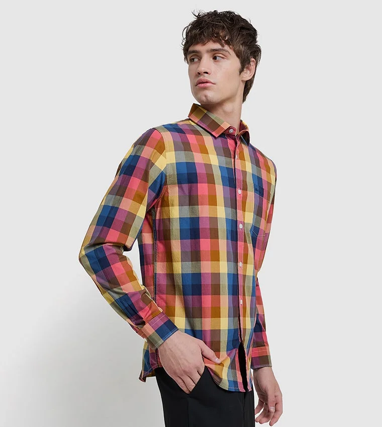 Ben Sherman  Ben Sherman Men's Long Sleeve Check Shirts for Men | Best Price UAE