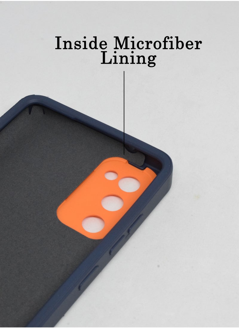 Houmt - Galaxy S20 FE Case Full Body Protective Silicone Phone Case Cover With Inside Soft Microfiber Lining Compatible With Samsung Galaxy S20 FE Cover - Image 1