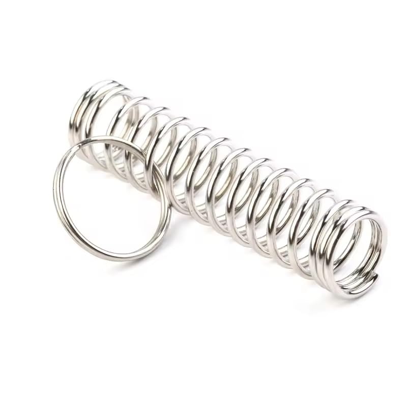 MilesMagic Close Up Classical Spring Puzzle Gimmick | Magician's Ring on Silver Spring Real Brain Teasing Magic Trick - Image 2
