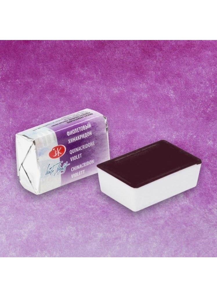 St. Petersburg St.Petersburg Tablet Watercolor Single Quinacridone Violet 