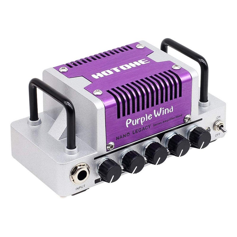 Hotone Nano Legacy Purple Wind 5-Watt Compact Guitar Amp Head with 3-Band EQ - Image 2