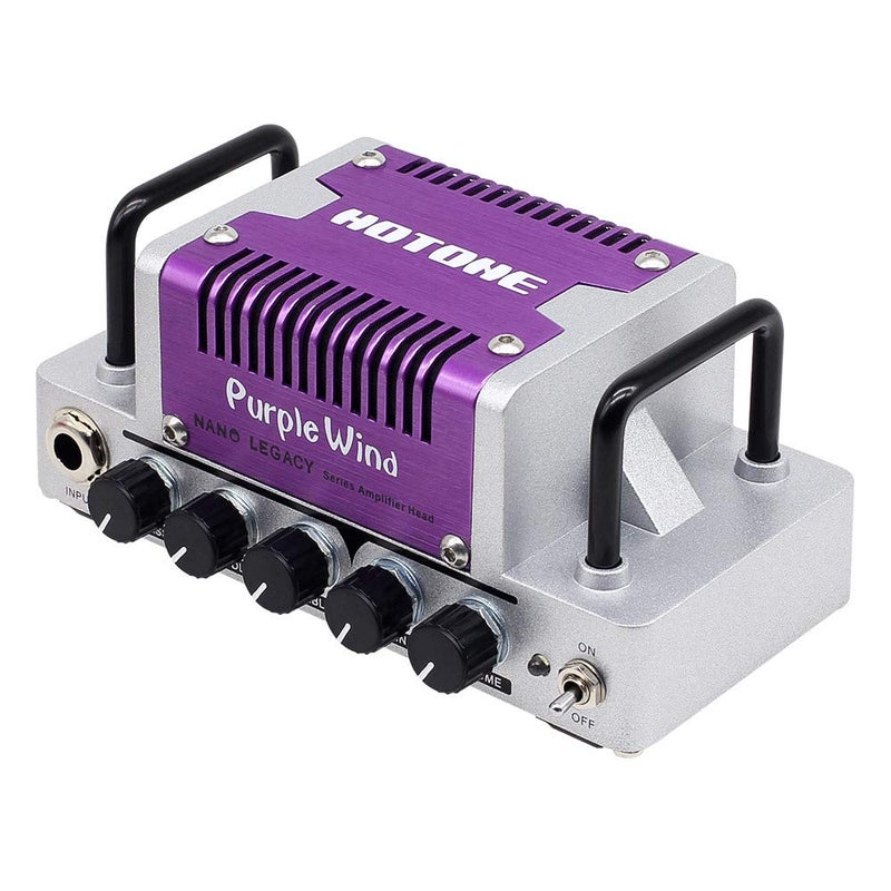 Hotone Nano Legacy Purple Wind 5-Watt Compact Guitar Amp Head with 3-Band EQ - Image 4