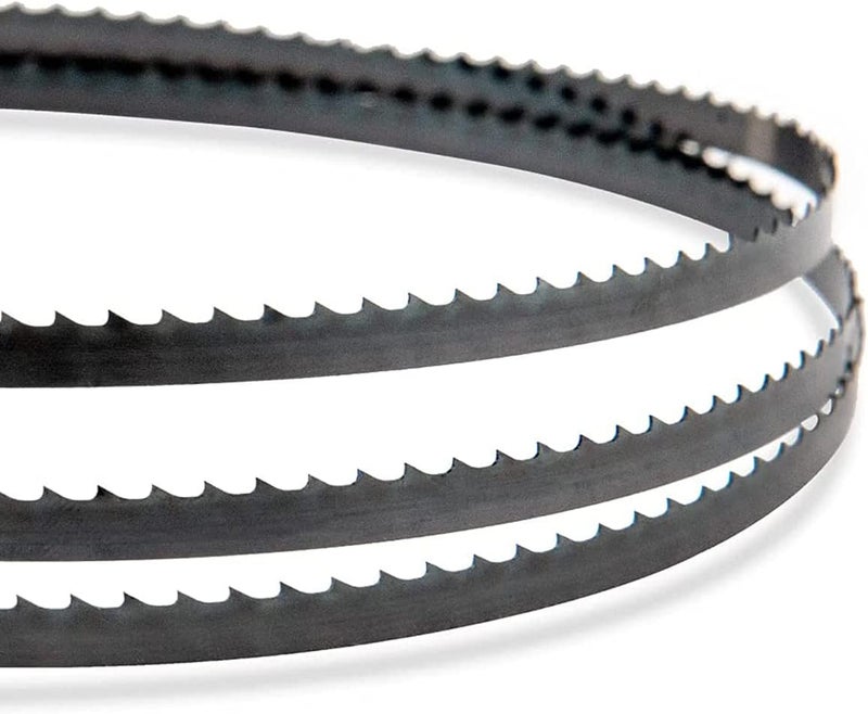 POWERTEC 62 Inch Bandsaw Blades, 1/4" x 6 TPI Band Saw Blades for Wen, Ryobi, Grizzly, Skil, Sears Craftsman and 9" Band Saw for Woodworking, 2 Pack (13131-P2) - Image 2