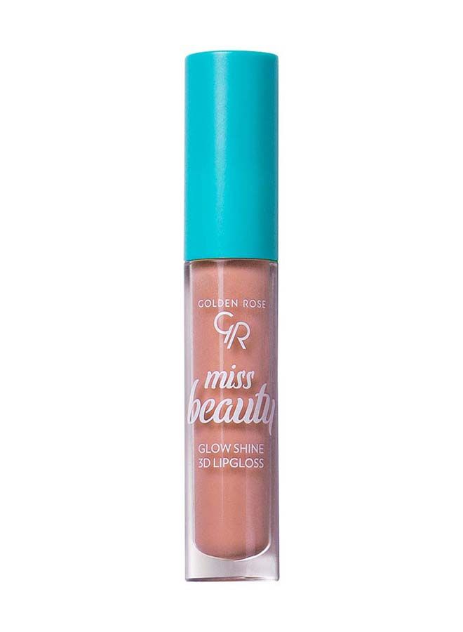 Golden Rose Miss Beauty Glow Shine 3D Lipgloss No 03 Soft Peach - Image 1