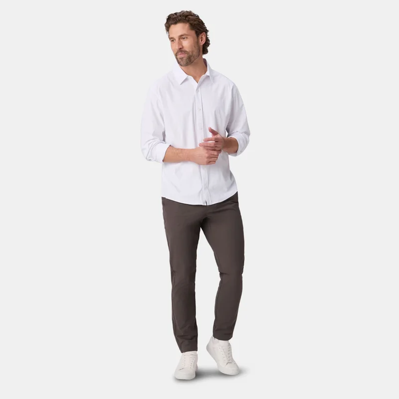 Fabletics Brown Men's The Don Pants for Men | Best Price UAE