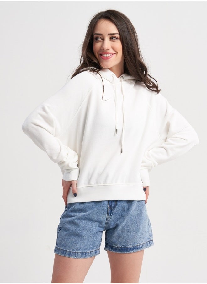 HaILYS - Hailys Women's Sweatshirt , White - Image 1