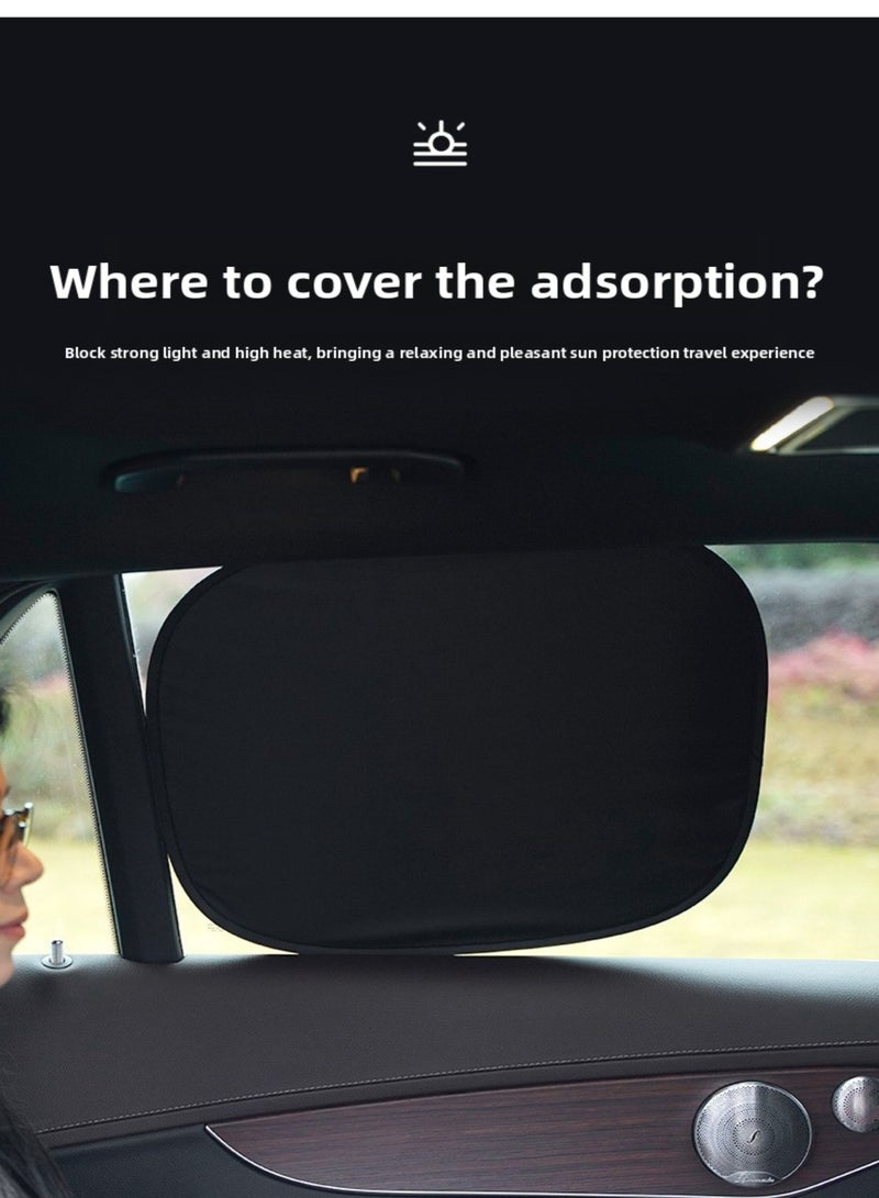 2-Piece Foldable Sun Shield Cover Set - Image 4