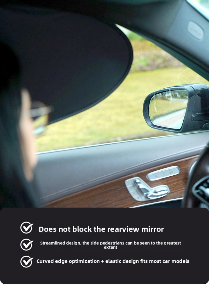 2-Piece Foldable Sun Shield Cover Set - Image 3