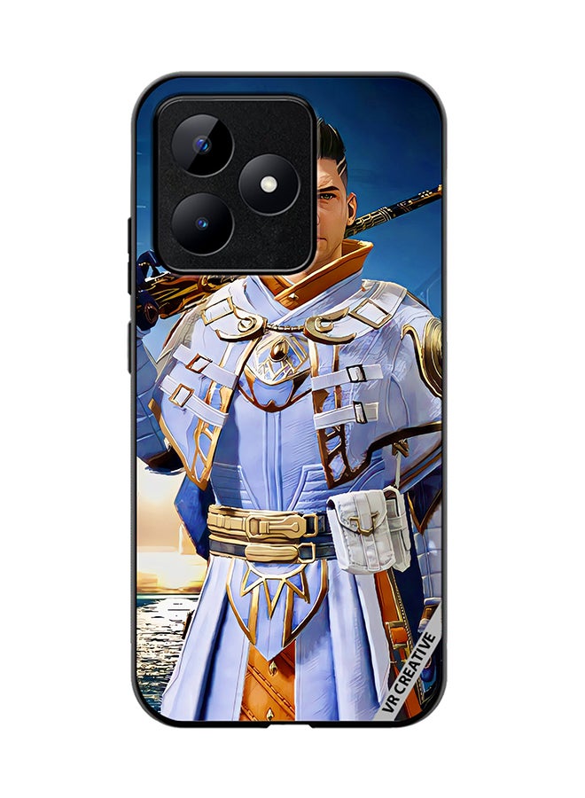 VR CREATIVE غطاء حماية لهاتف Realme C53 بتصميم PUBG متعدد الألوان - Image 1