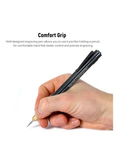NIBEMINENT Mini Electric Engraving Pen Black  - Image 3