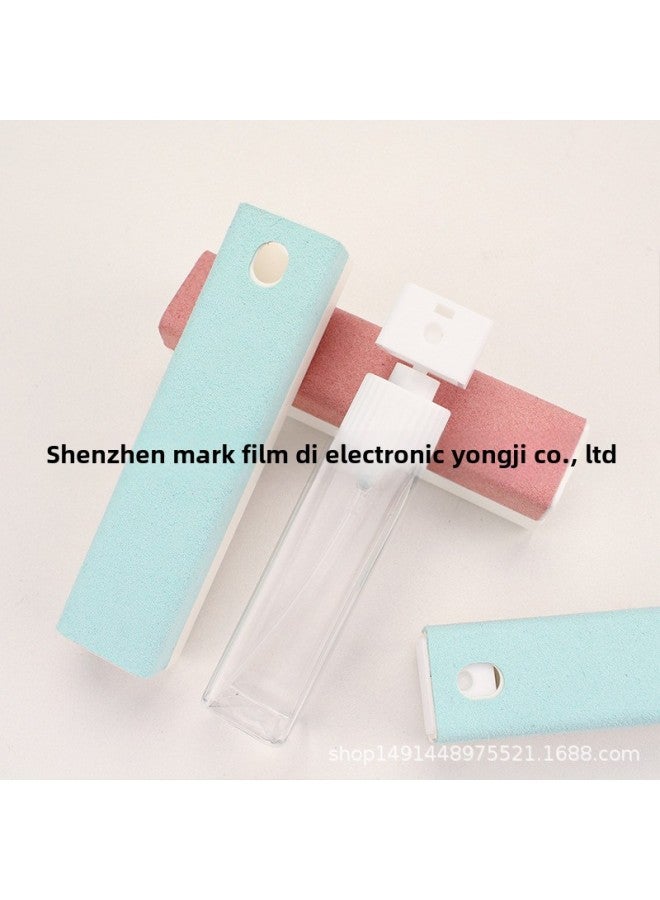 Portable Semi-patch Mobile Phone Screen Cleaner Flat Panel Cleaning Set Car Central Control Screen Cleaning Kit Spray Cleaning-Color:Blue  - Image 5