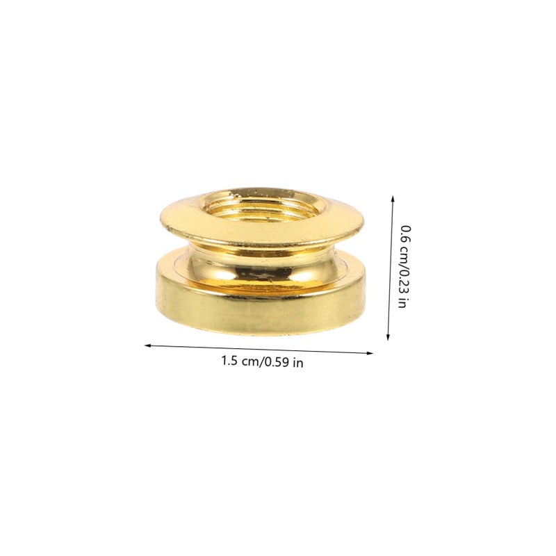 Guitar End Pin Cap Thread Elegant Strap Button Accessory for Acoustic Electric Guitars - Image 3