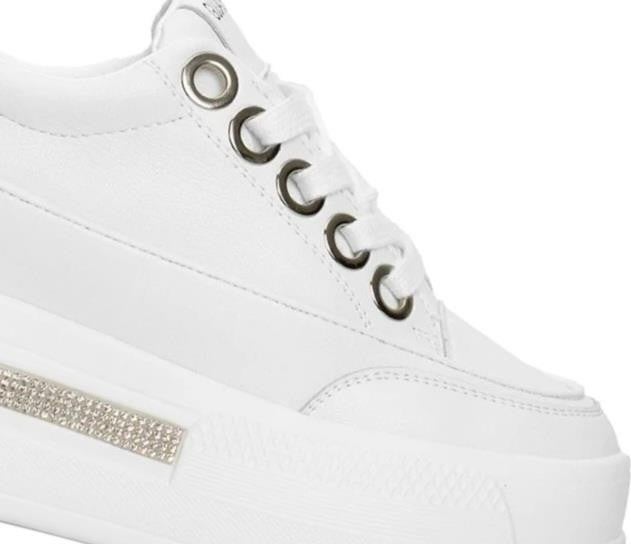 Bags Shoes Guja 24Y492 Women Genuine Leather High Sole Stoned Sneaker Sports Shoes  - Image 5