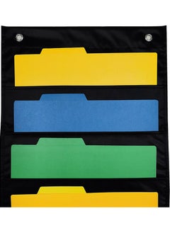 Loquat Wall Hanging File Organizer Black  - Image 3